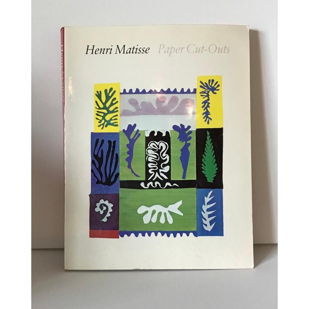 Henri Matisse Paper Cut-Outs Art Exhibition Book Softcover Illustrations 1977